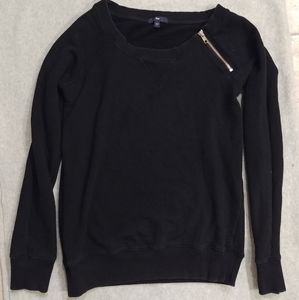 Women's GAP crewneck sweatshirt with zipper-small